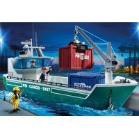 Playmobil 5253 - Nákladní loď s jeřábem 2