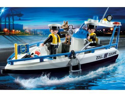 Playmobil 5263 - Celní hlídka na lodi