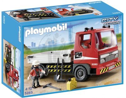 Playmobil 5283 - Flatbed Construction Truck
