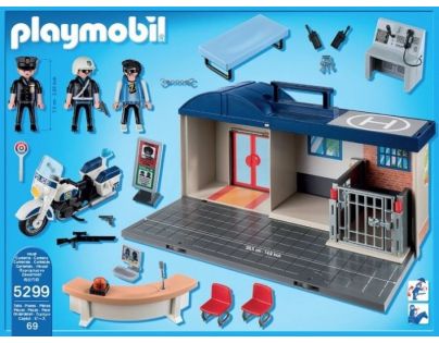 Playmobil 5299 Přenosná policejní stanice