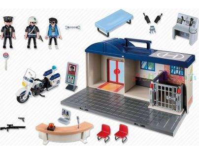 Playmobil 5299 Přenosná policejní stanice