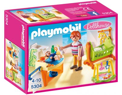 Playmobil 5304 Dětský pokoj s kolébkou