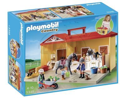 Playmobil 5348 Přenosné koňské stání