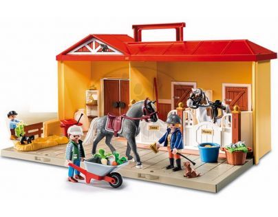 Playmobil 5348 Přenosné koňské stání