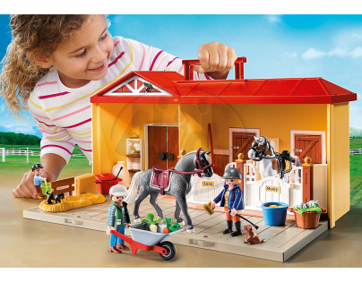 Playmobil 5348 Přenosné koňské stání