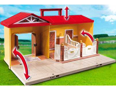 Playmobil 5348 Přenosné koňské stání