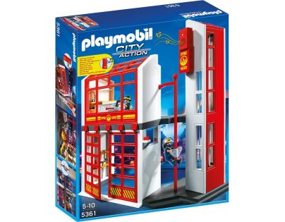 Playmobil 5361 Hasičská zbrojnice s alarmem