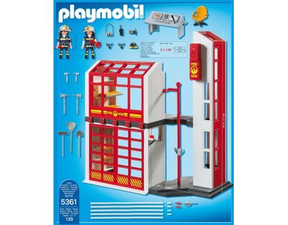 Playmobil 5361 Hasičská zbrojnice s alarmem