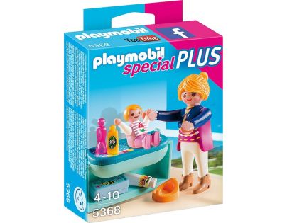 Playmobil 5368 Maminka a dítě s přebalovacím pultem