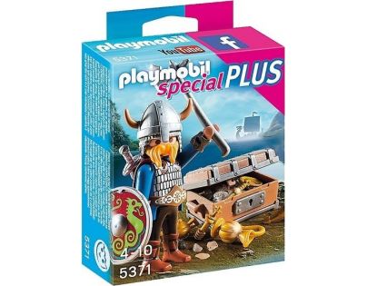 Playmobil 5371 Viking so zlatým pokladom