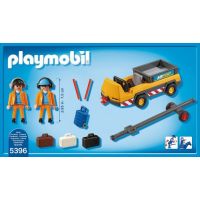 Playmobil 5396 Vozík s letištním pesronálem 2