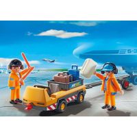 Playmobil 5396 Vozík s letištním pesronálem 3