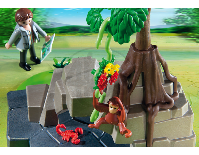 Playmobil 5416 - Divoká zvěř se strážcem v Off-roadu