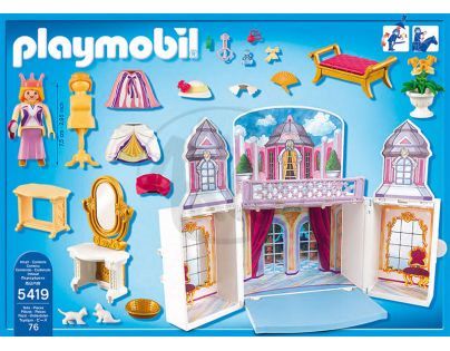Playmobil 5419 - Přenosný kufřík Princeznin zámek