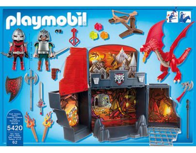 Playmobil 5420 - Přenosný kufřík Dračí sluj