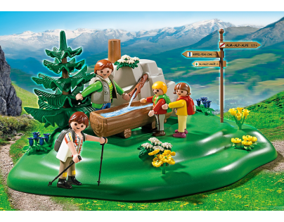 Playmobil 5424 - Rodinná procházka k pramenu