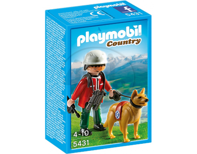 Playmobil 5431 - Horský záchranář a pes