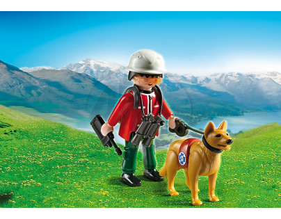 Playmobil 5431 - Horský záchranář a pes