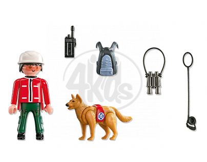 Playmobil 5431 - Horský záchranář a pes