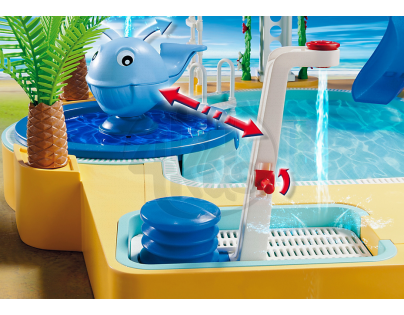 Playmobil 5433 - Kempingové koupaliště s fontánou