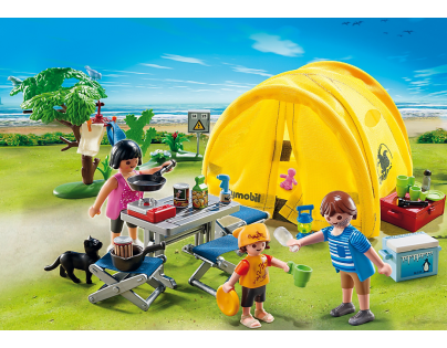 PLAYMOBIL 5435 Rodina pod stanem