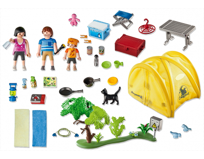 PLAYMOBIL 5435 Rodina pod stanem