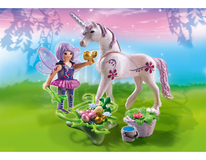 Playmobil 5440 Víla dobrot s Jednorožcem Ranní rosa