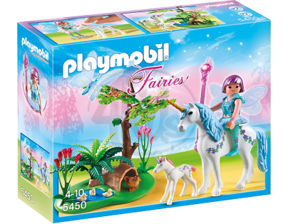 Playmobil 5450 - Víla Aquarella na louce Jednorožce