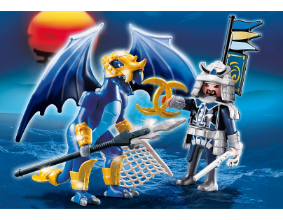 Playmobil 5464 Ledový drak s válečníkem