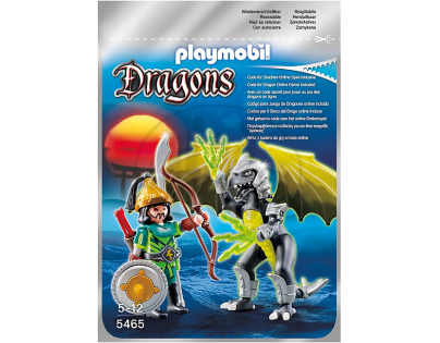 Playmobil 5465 Světelný drak s válečníkem
