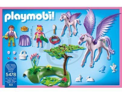 Playmobil 5478 - Královské děti s Pegasem