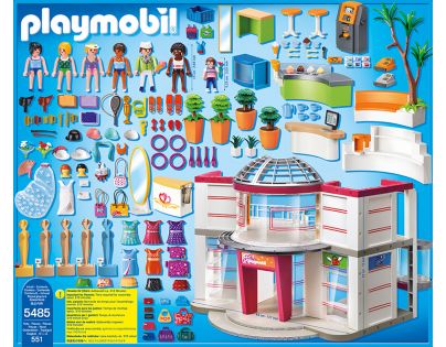 Playmobil 5485 Velké nákupní centrum - Poškozený obal