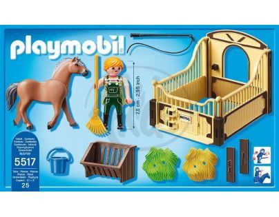 Playmobil 5517 Fjordský kůň se stáním