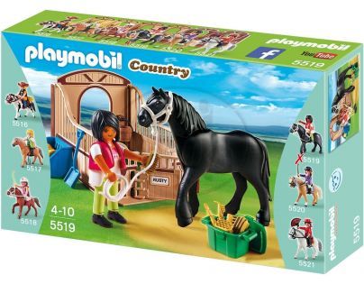 Playmobil 5519 Fríský kůň se stáním