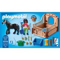 Playmobil 5519 Fríský kůň se stáním 3