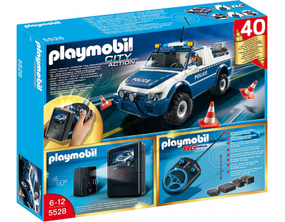 PLAYMOBIL 5528 RC Policejní auto s kamerou
