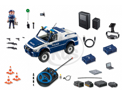 PLAYMOBIL 5528 RC Policejní auto s kamerou