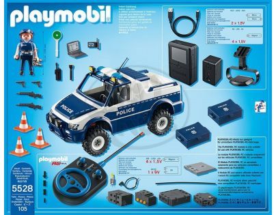 PLAYMOBIL 5528 RC Policejní auto s kamerou