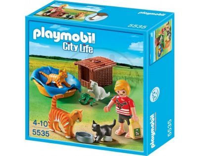 Playmobil 5535 Kočičí rodinka