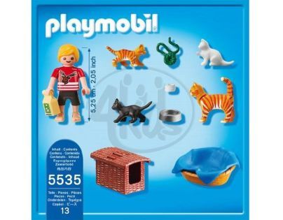 Playmobil 5535 Kočičí rodinka