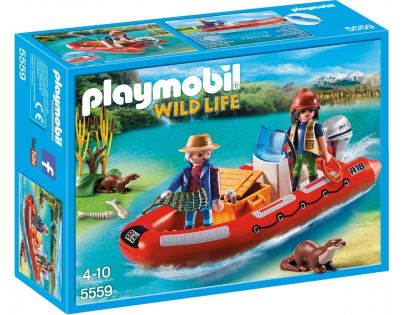 Playmobil 5559 Čln s pytliakmi