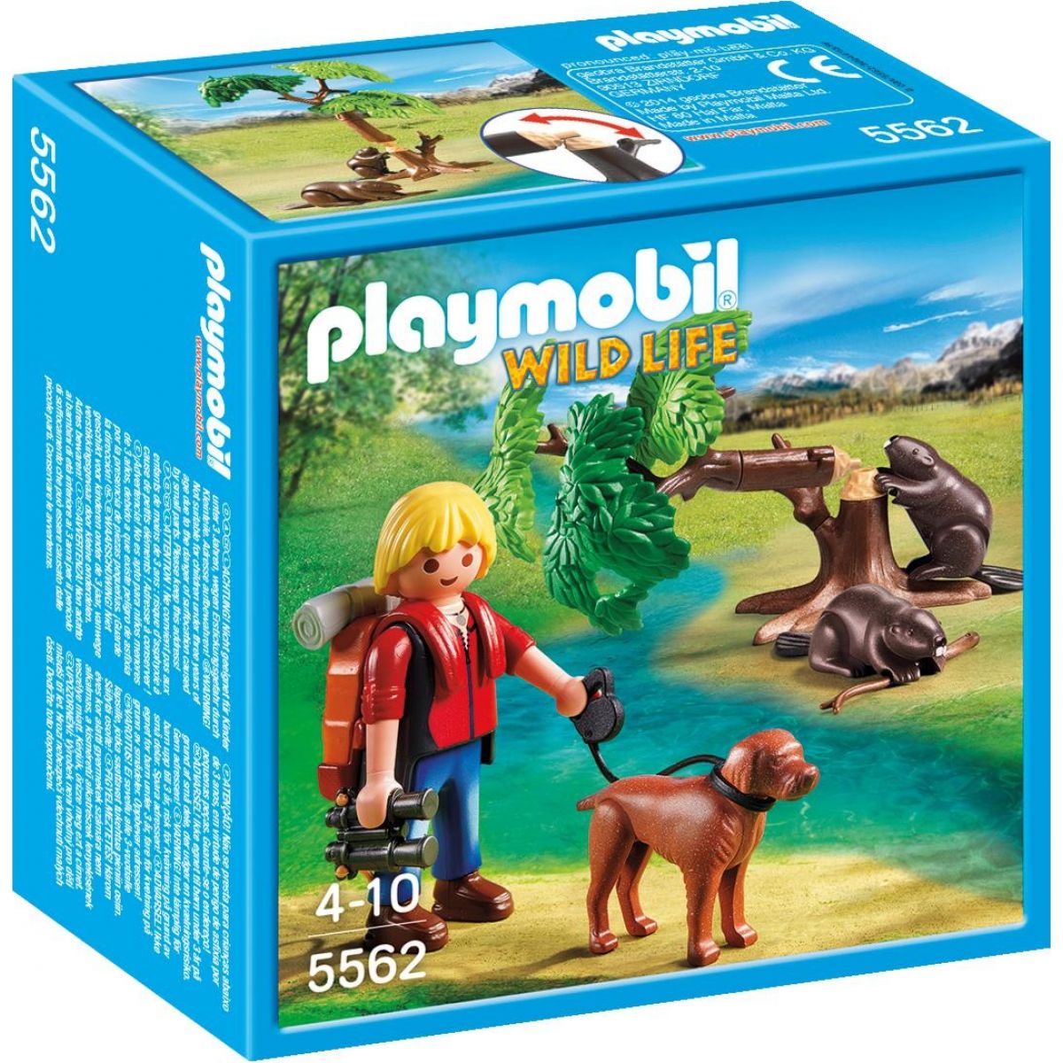 Playmobil 5562 prírodovedec s bobry