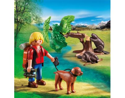 Playmobil 5562 prírodovedec s bobry