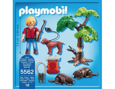 Playmobil 5562 prírodovedec s bobry