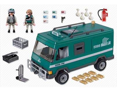 Playmobil 5566 Transportér pro přepravu peněz