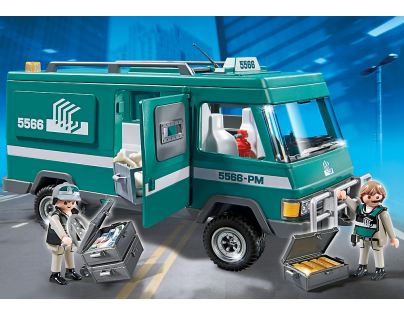 Playmobil 5566 Transportér pro přepravu peněz