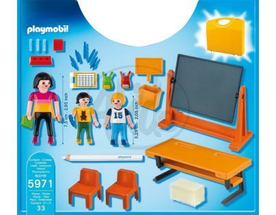 Playmobil 5971 Přenosný box Škola