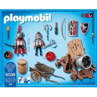 Playmobil 6038 Útočný kanón Jestřábích rytířů 3