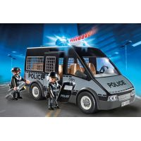 Playmobil 6043 Policejní zásahový vůz s majákem a houkačkou 2