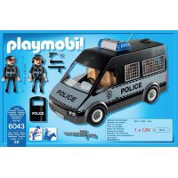 Playmobil 6043 Policejní zásahový vůz s majákem a houkačkou 3